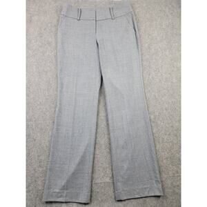 Ann Taylor Pants Womens 6 Gray Dress Pants Wool Blend Classic Work